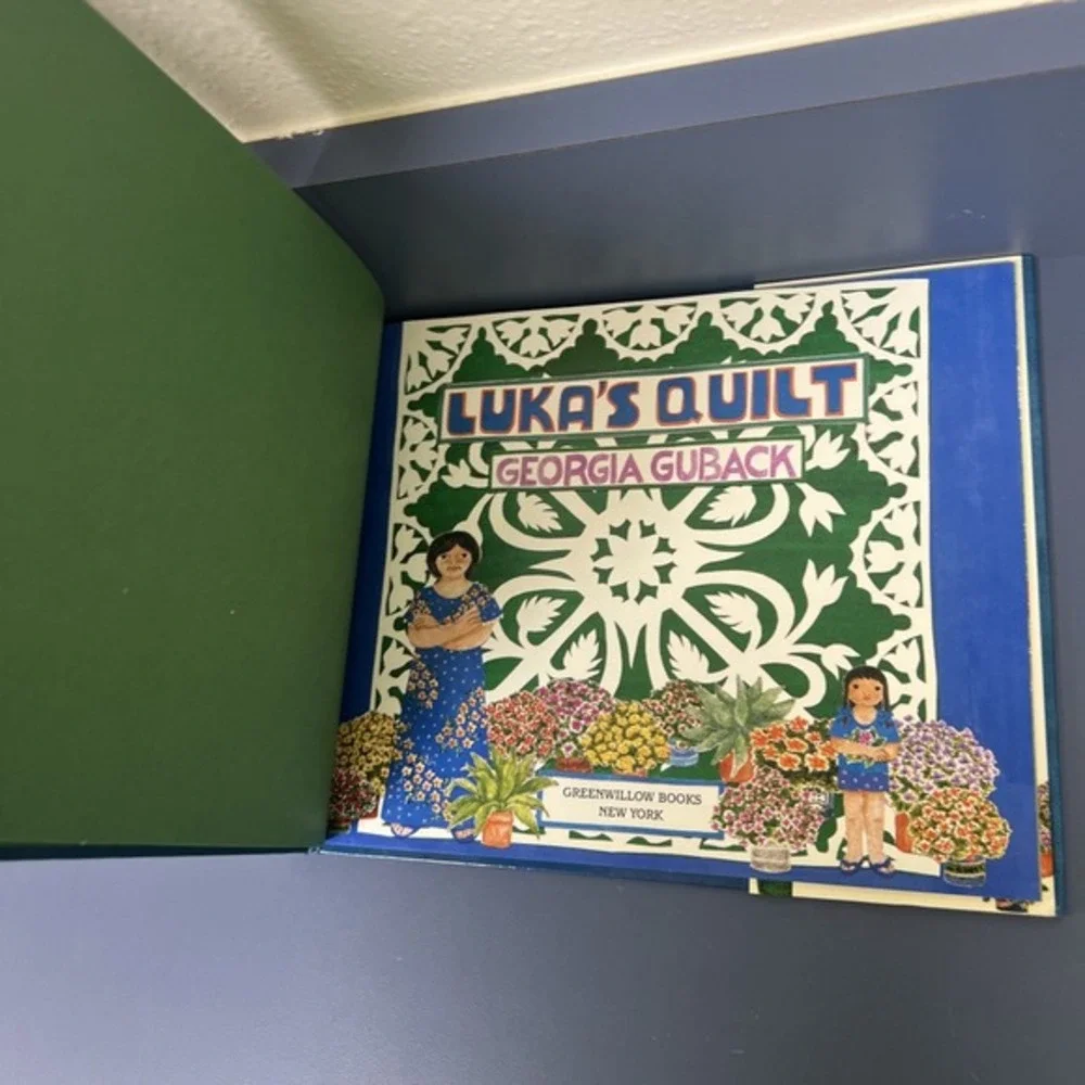 Luka's Quilt - Hardcover By Guback, Georgia Brand New W/ Dust Jacket 1994 Vintag